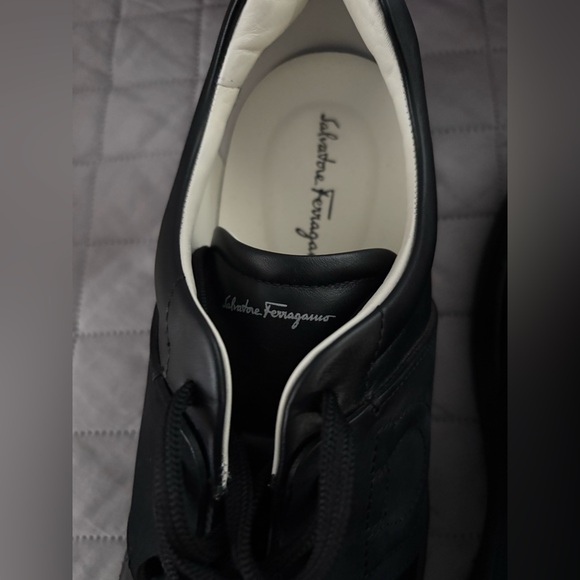 Salvatore Ferragamo Black Men's Sneakers - Picture 5 of 12